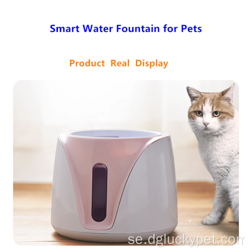Smart vattenfontän för husdjur